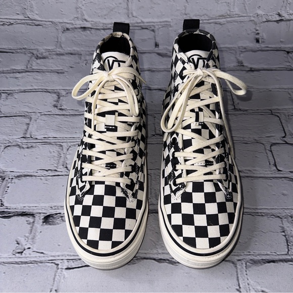 Vans Shoes Vans Sentry Wc Wafflecup High Top Checkered Platform